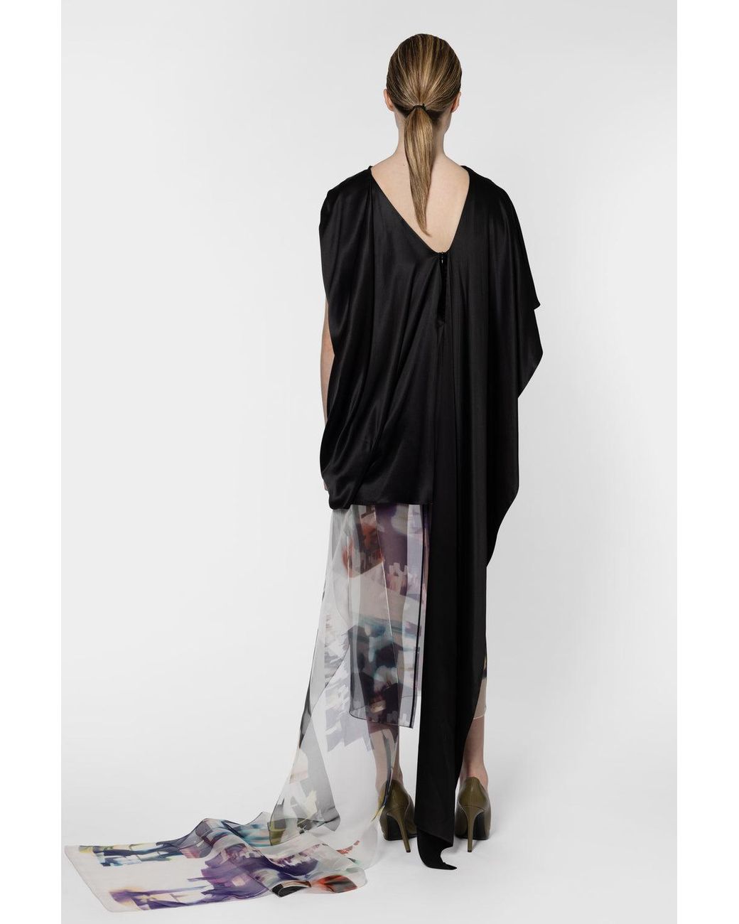 Roksanda Black Vesper Top