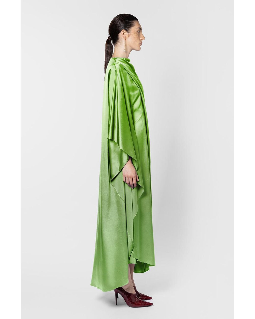Roksanda Green Hiba Dress