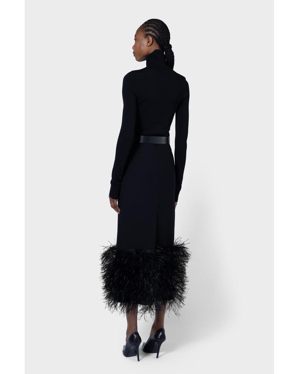 Roksanda Black Zari Skirt