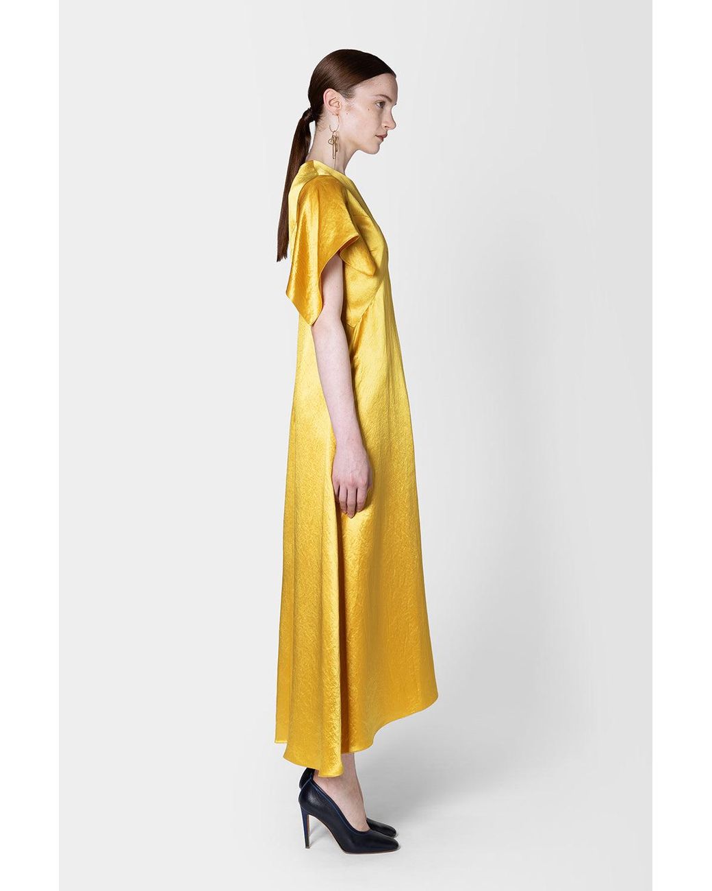 Roksanda Yellow Sola Dress