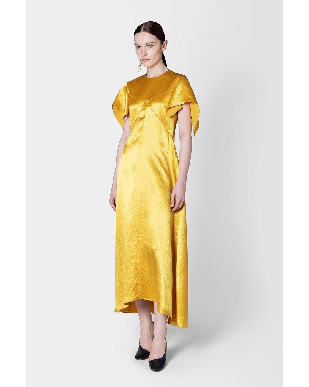 Roksanda Yellow Sola Dress