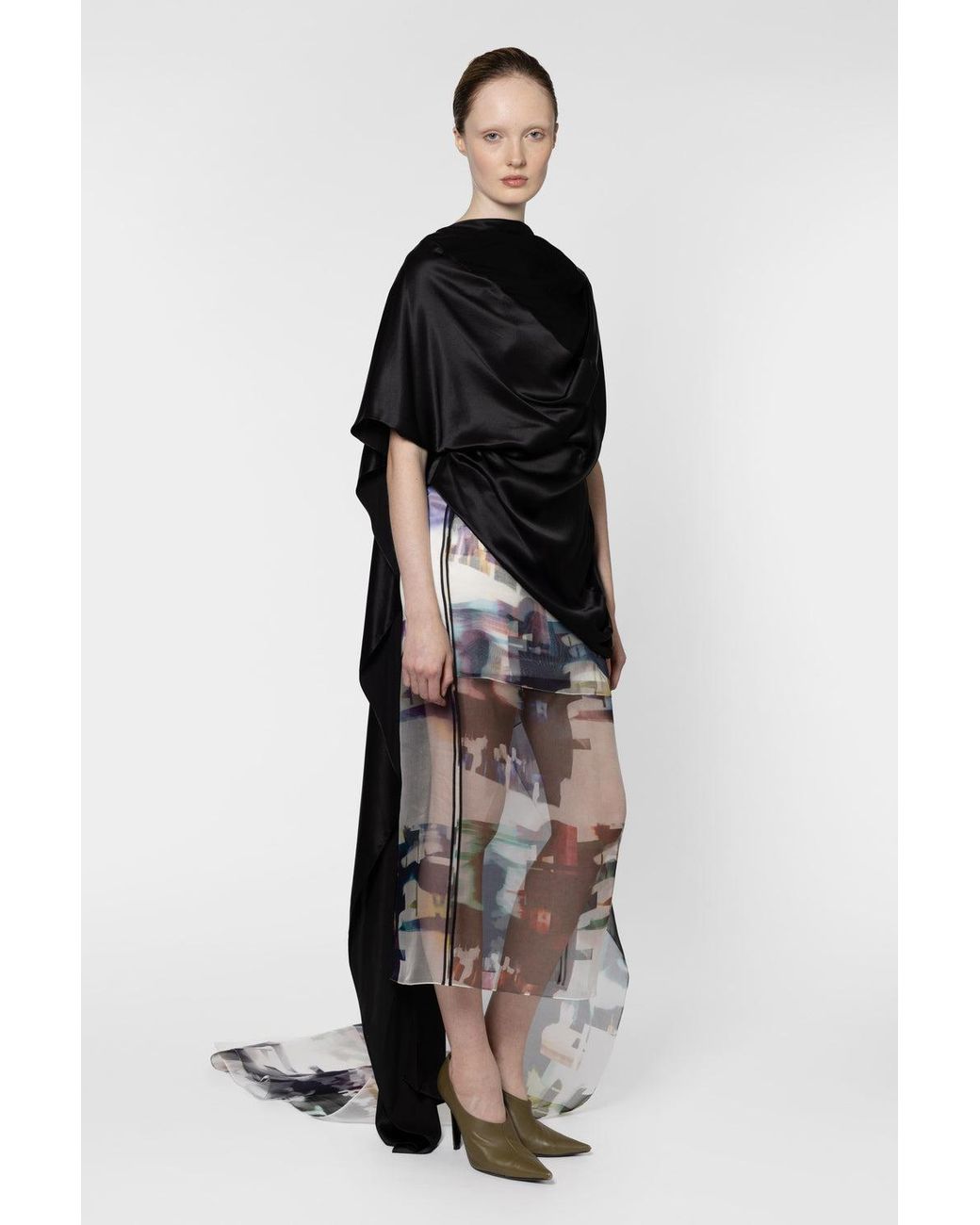 Roksanda Black Vesper Top