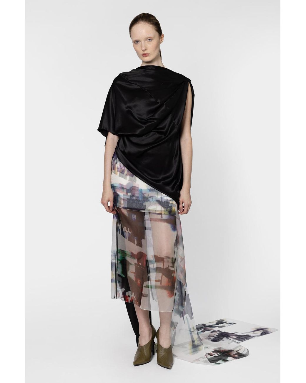 Roksanda Black Vesper Top