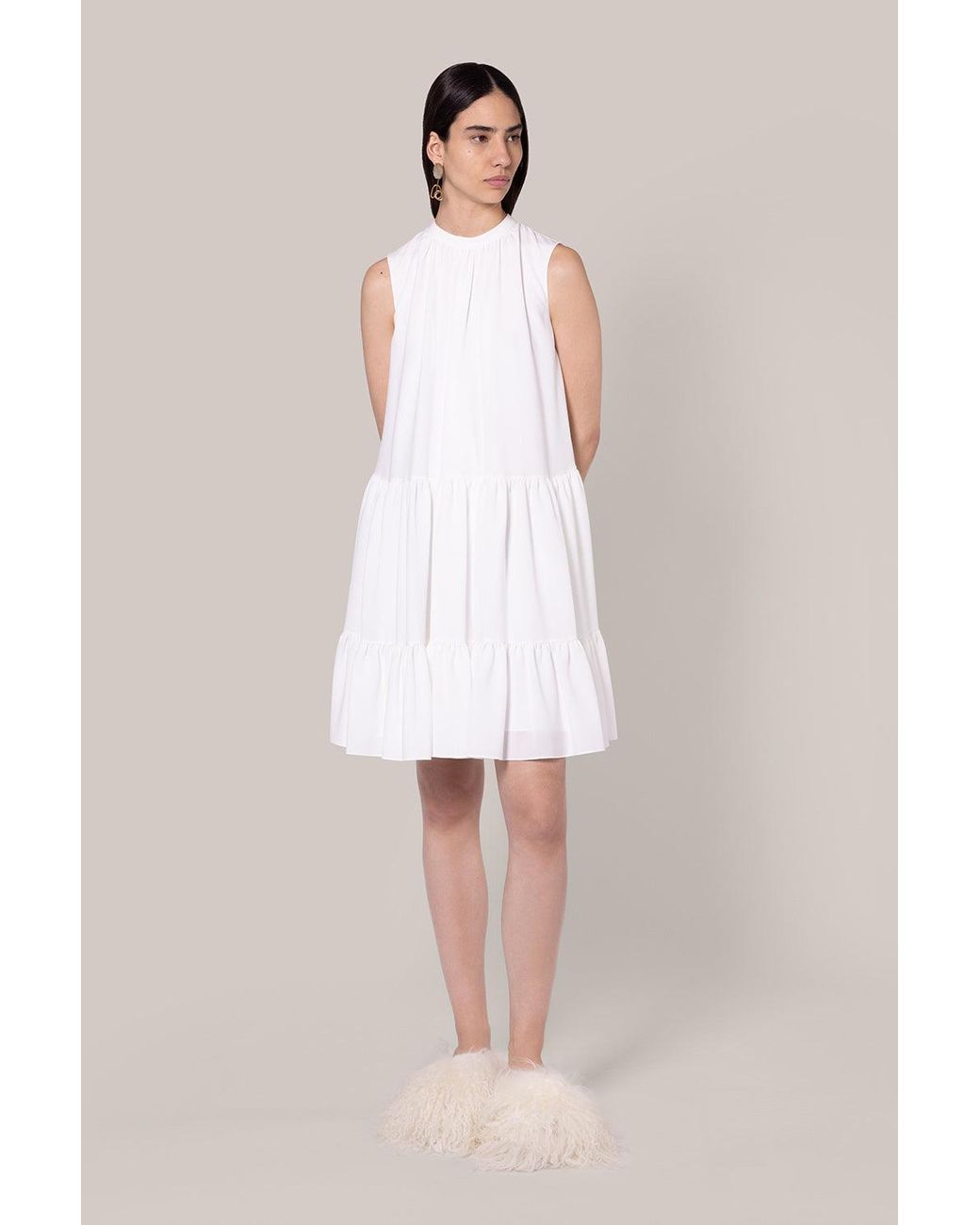 Roksanda White Phinia Dress
