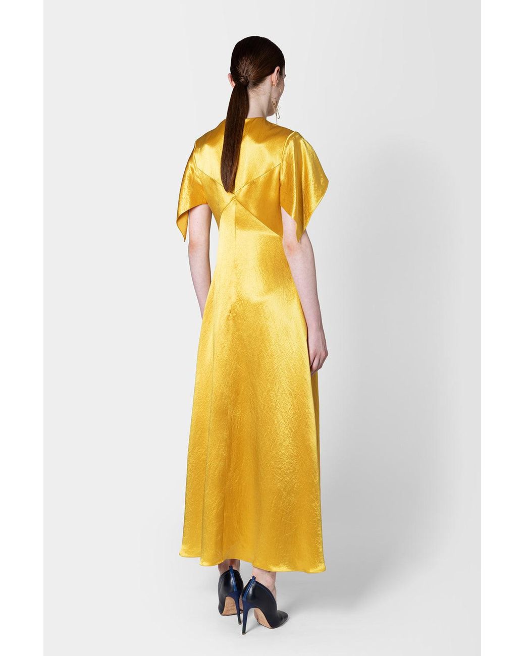 Roksanda Yellow Sola Dress