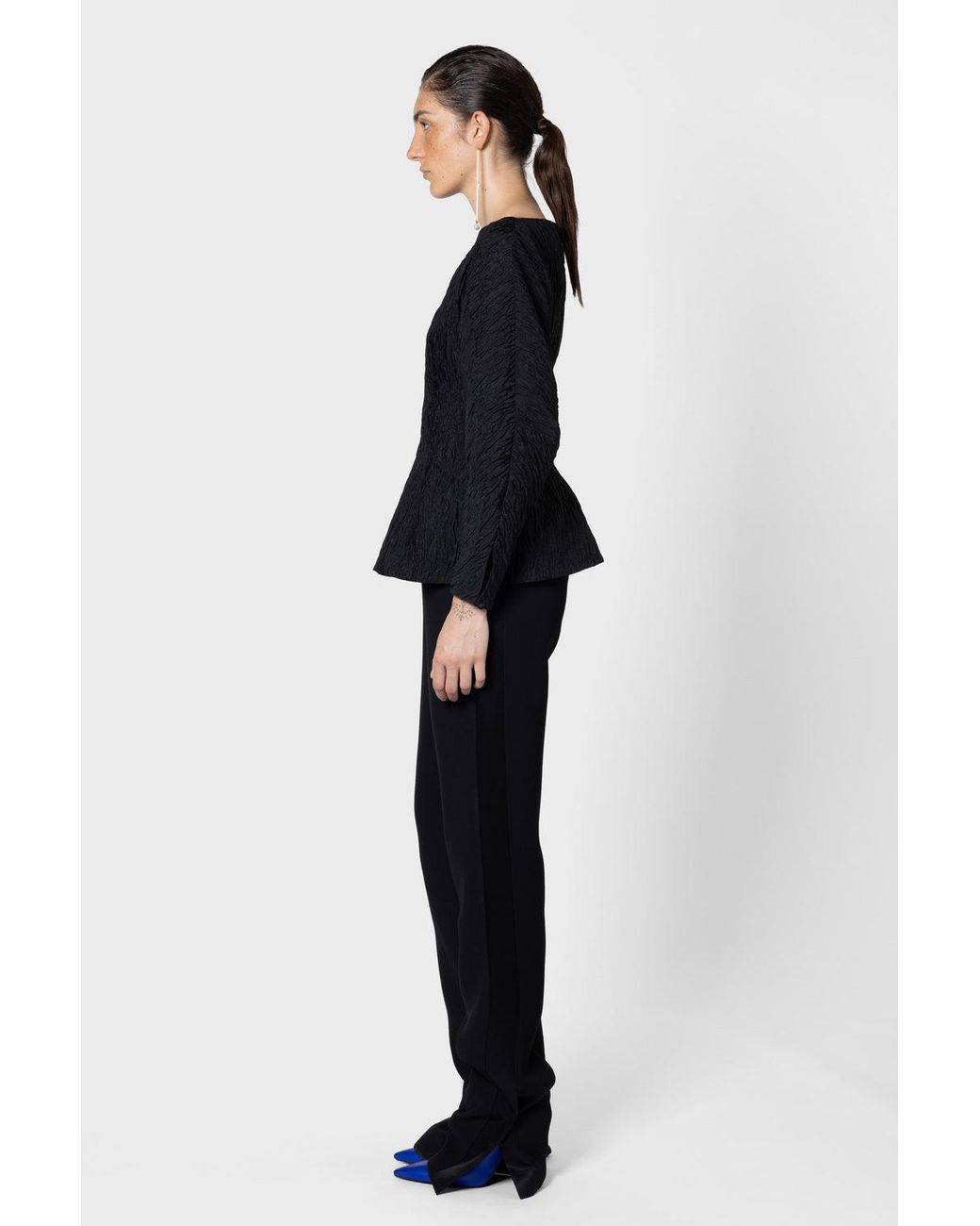 Roksanda Black Eni Top