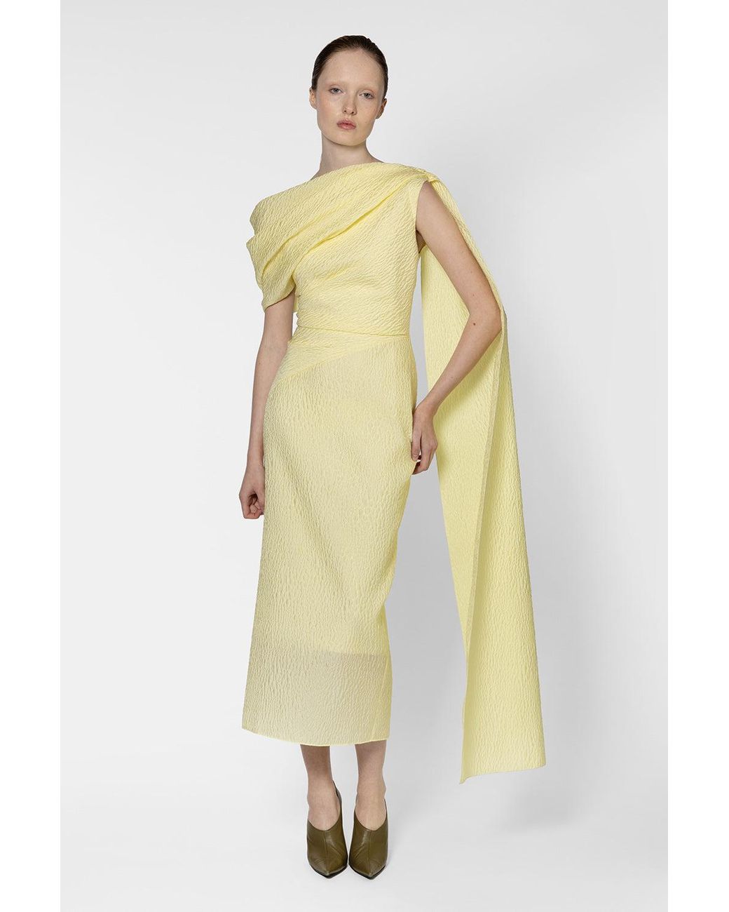 Roksanda Yellow Maite Dress