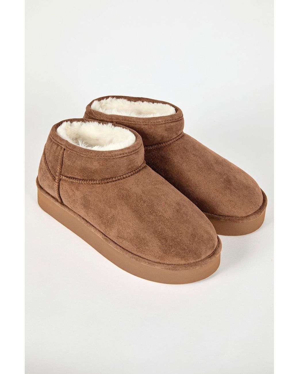 Roman Brown Platform Snug