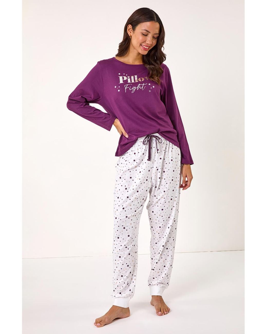 Roman Pink Pillow Fight Pyjama Set