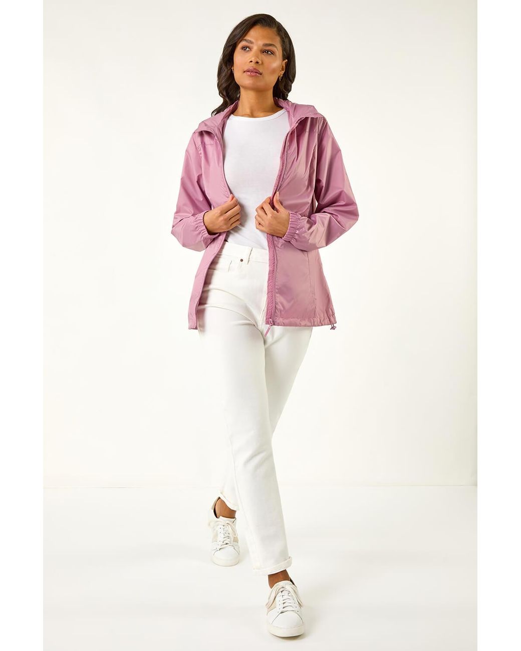 Roman Pink Shower Resistant Jacket