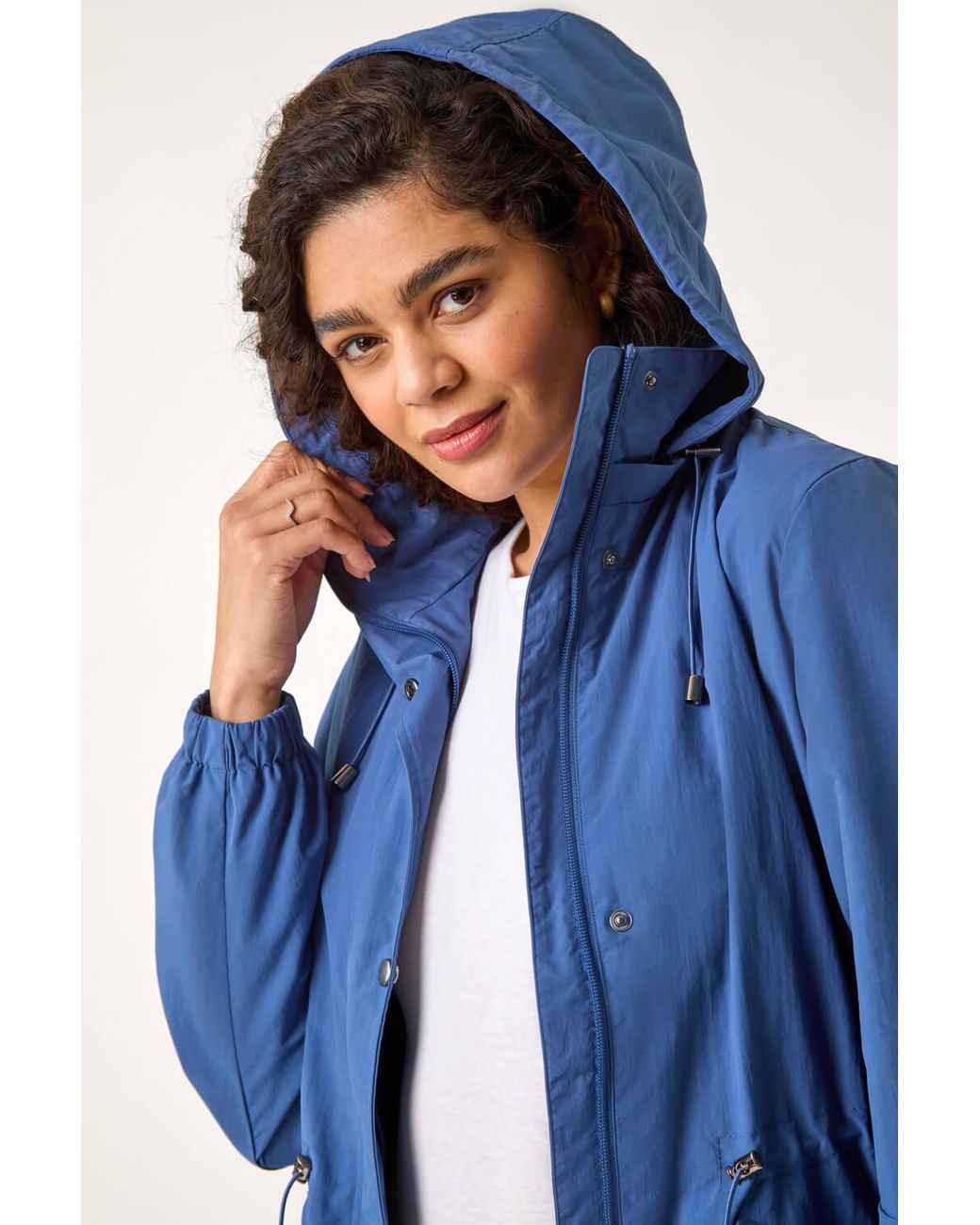 Roman Blue Lightweight Shower Jacket