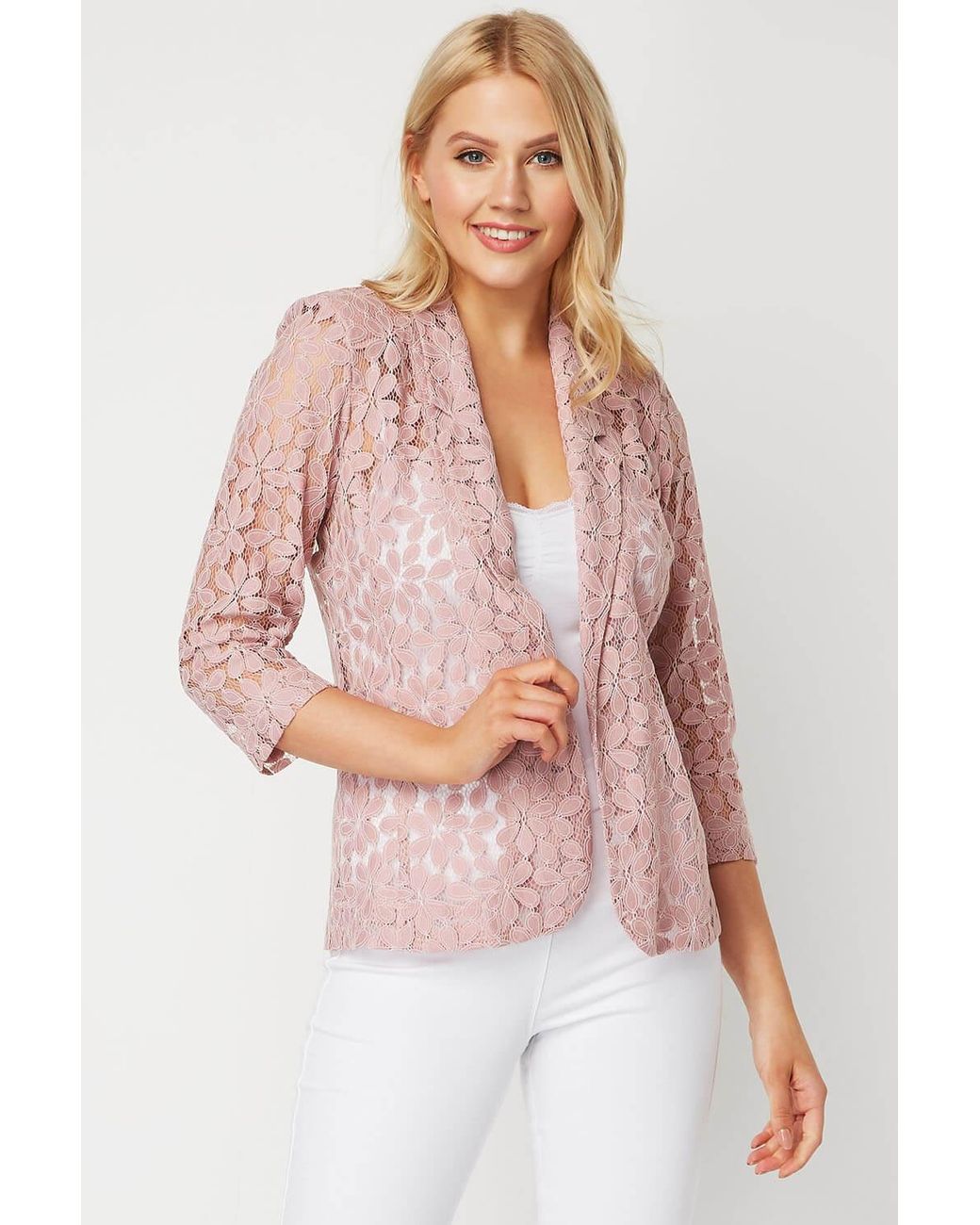 roman pink jacket