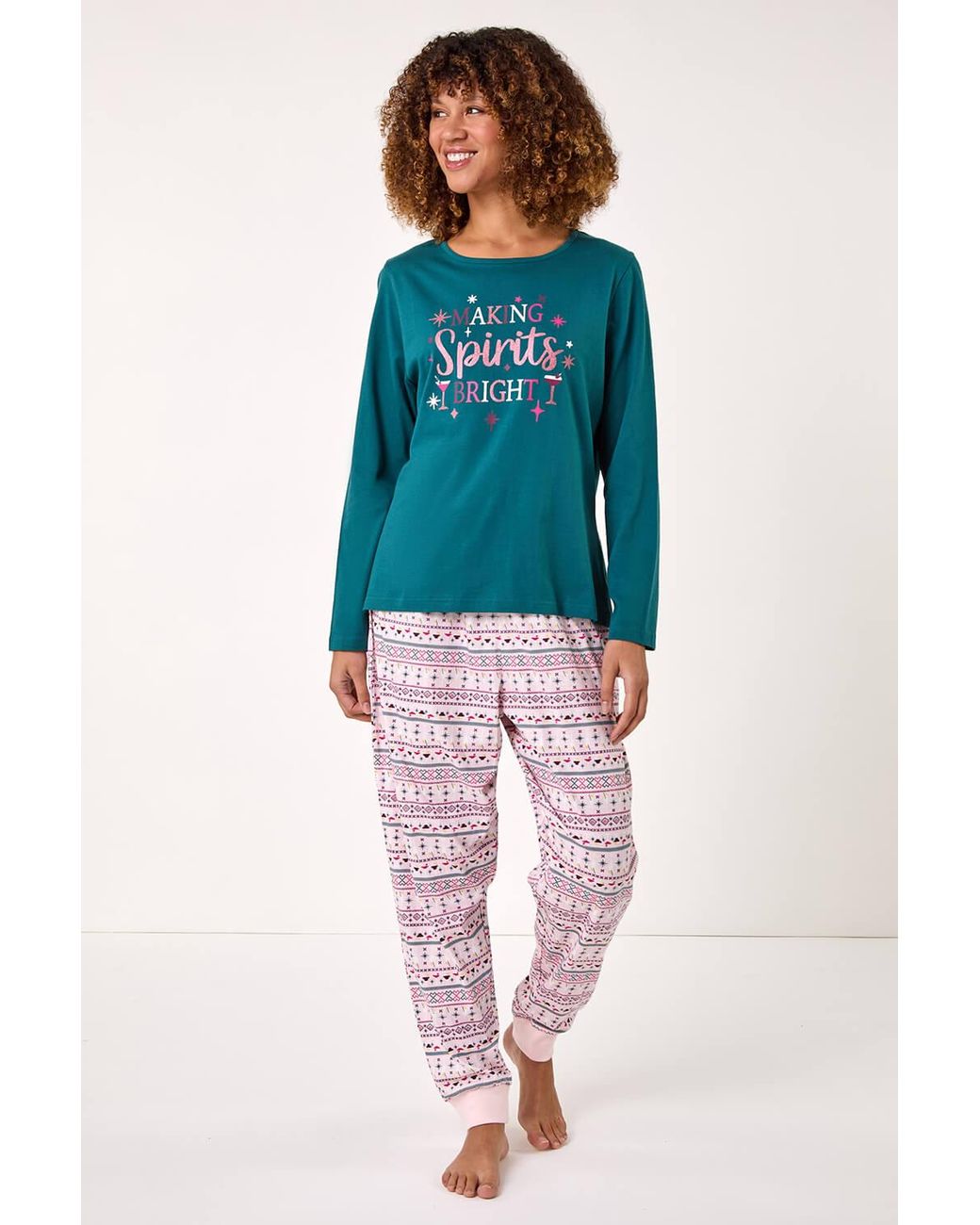 Roman Blue Spirits Bright Pyjama Set