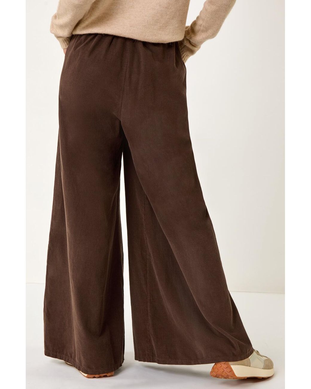 Roman Natural Baby Corduroy Wide Leg Trousers