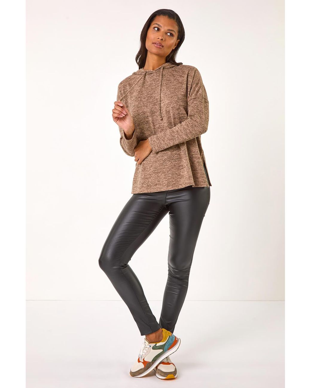Roman Multicolor Soft Touch Drawstring Hoodie