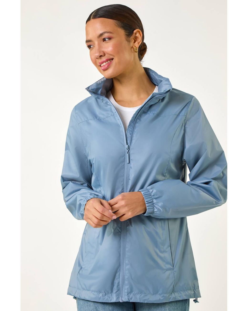 Roman Blue Shower Resistant Jacket