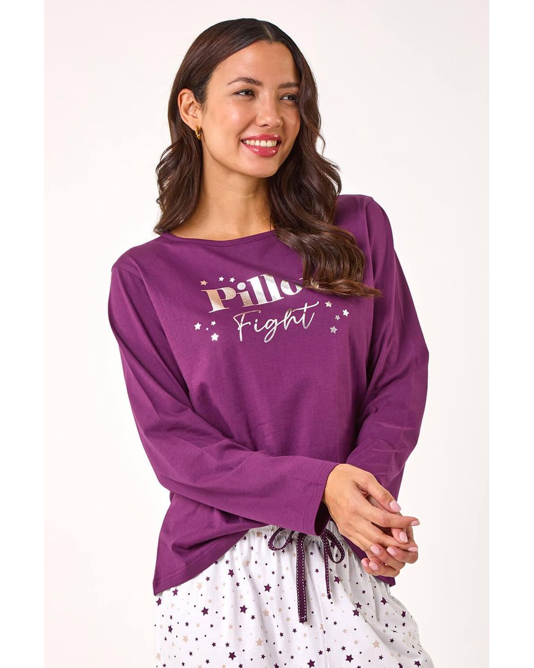 Roman Pink Pillow Fight Pyjama Set