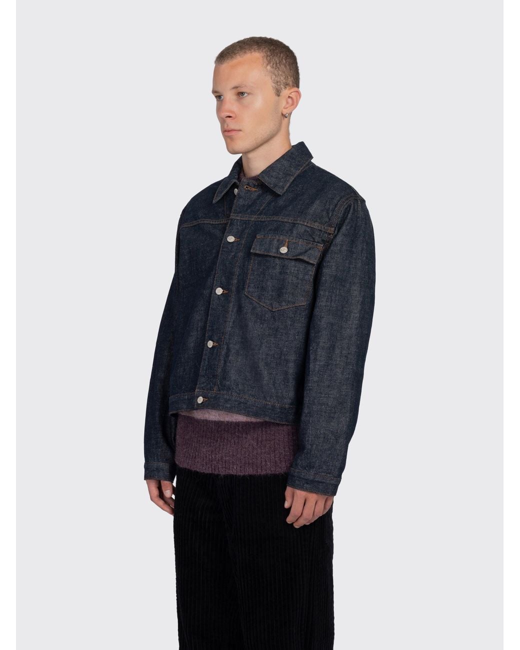 Minimum Blue Troy Jacket for men