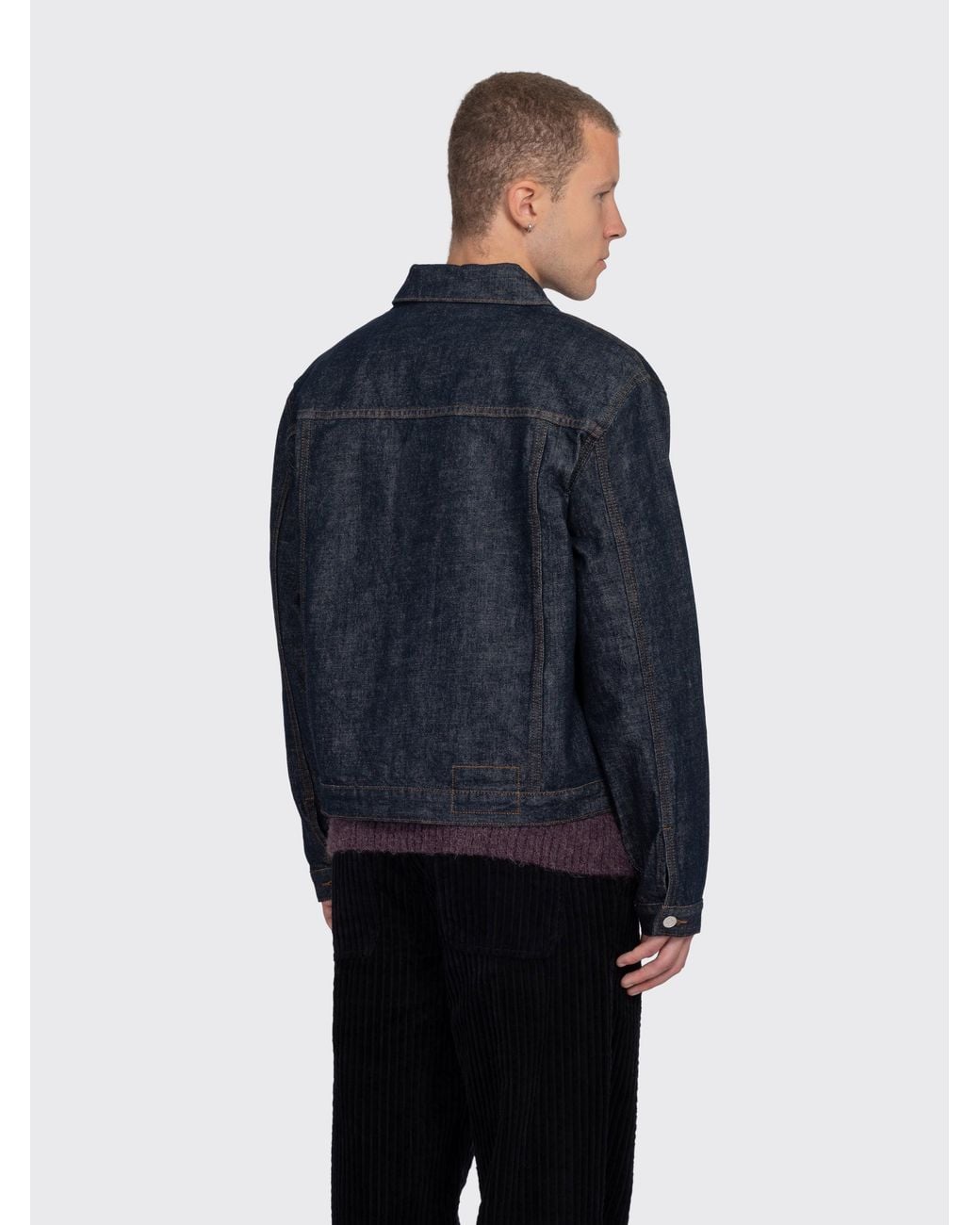 Minimum Blue Troy Jacket for men