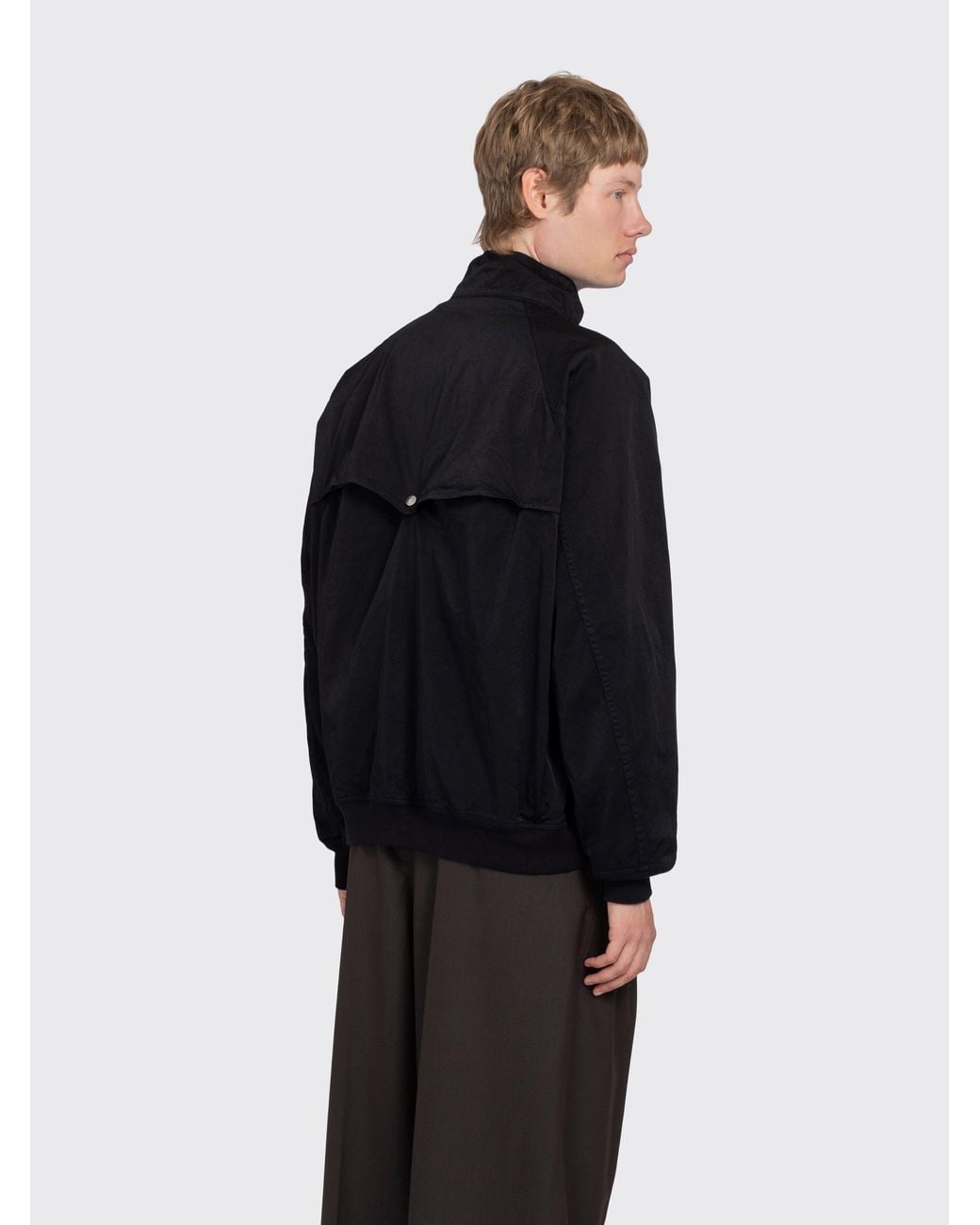 Comme des Garçons Blue Utility Bomber Jacket for men