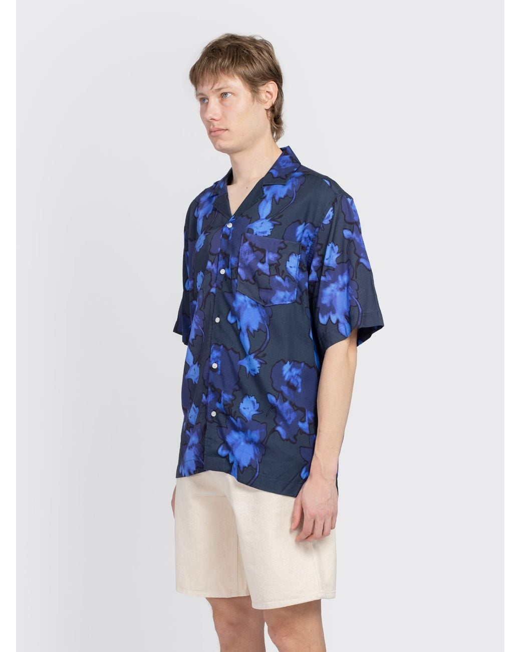 Minimum Blue Hayden Shirt for men