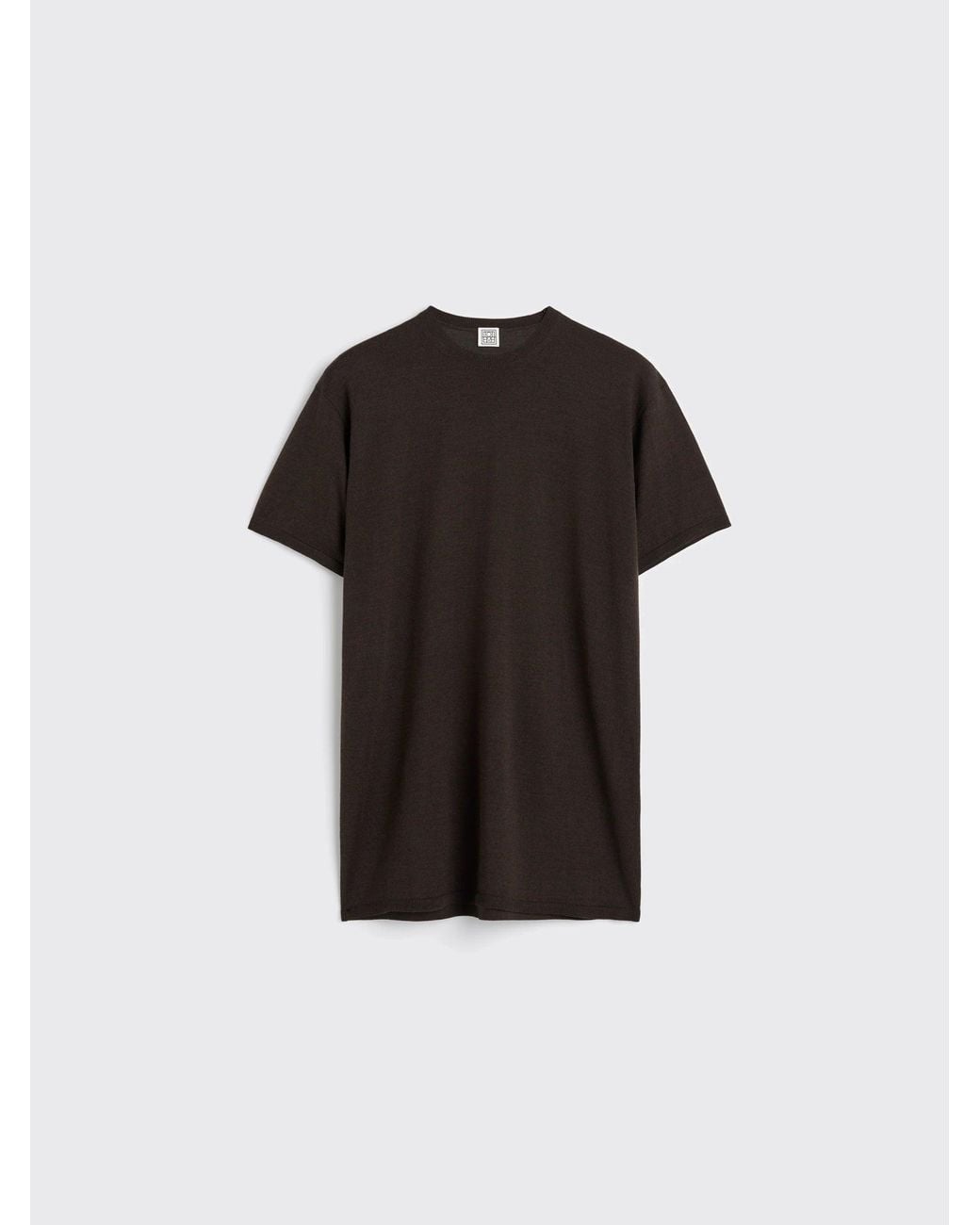 Totême Black Tee Knit