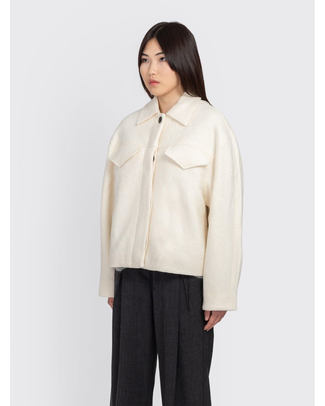 Minimum White Tyra Jacket