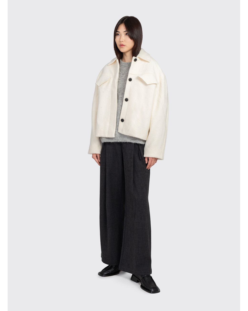 Minimum White Tyra Jacket