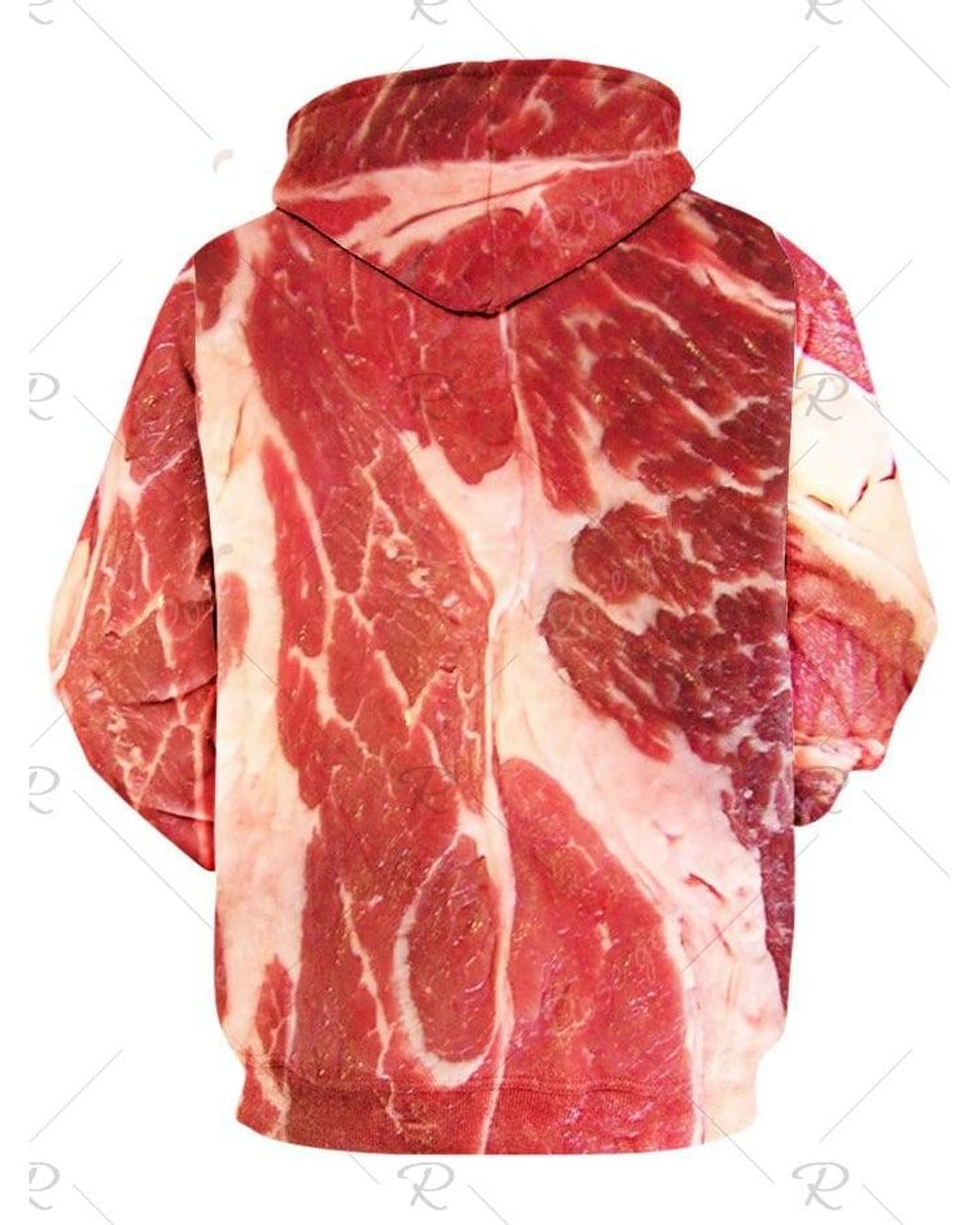 raw meat sweatshirt