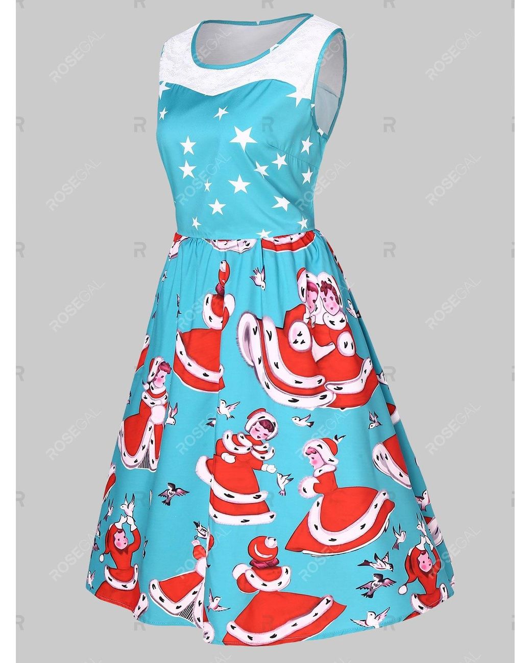 plus size vintage christmas dresses