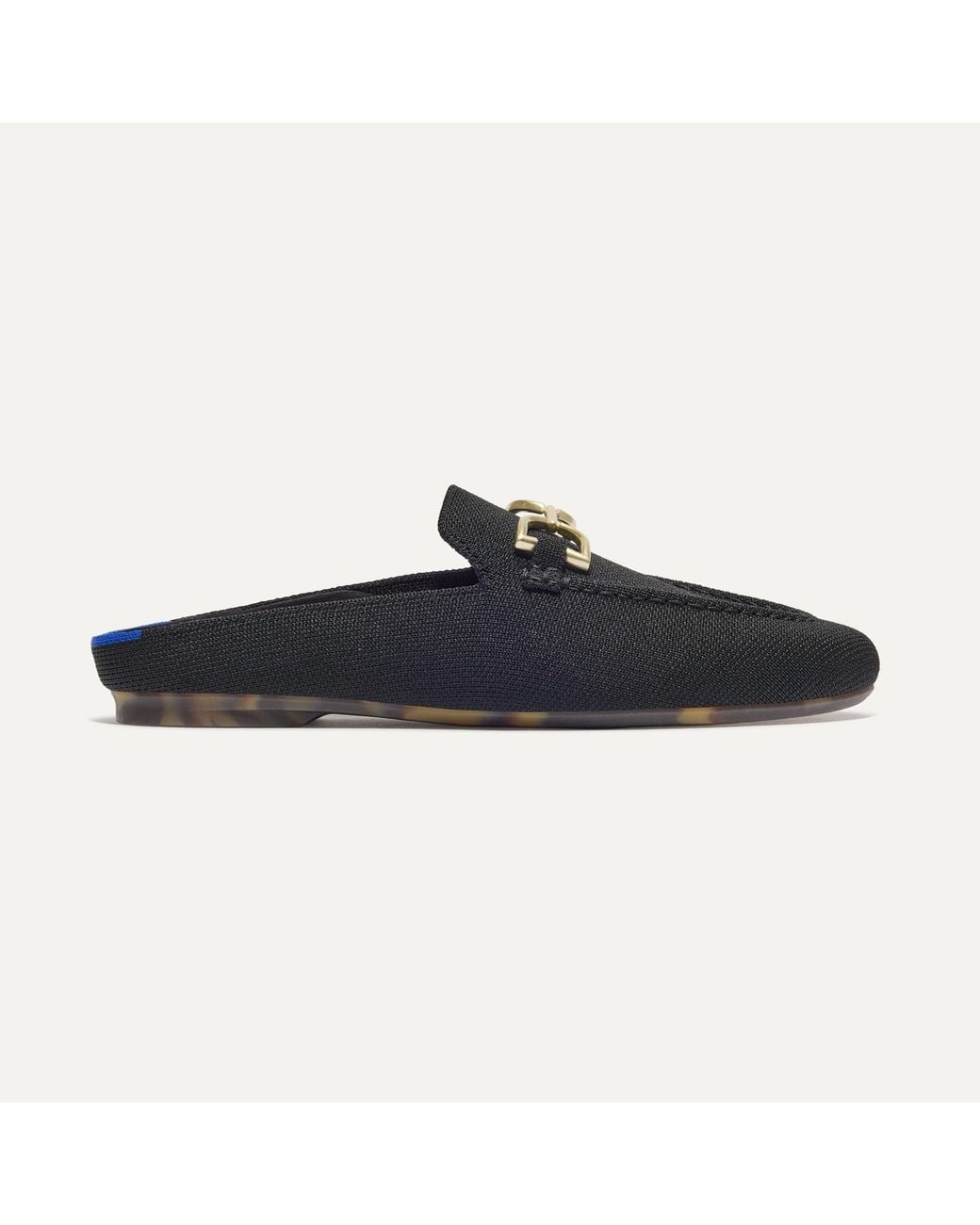 Rothy's Blue The Double Bit Loafer Mule