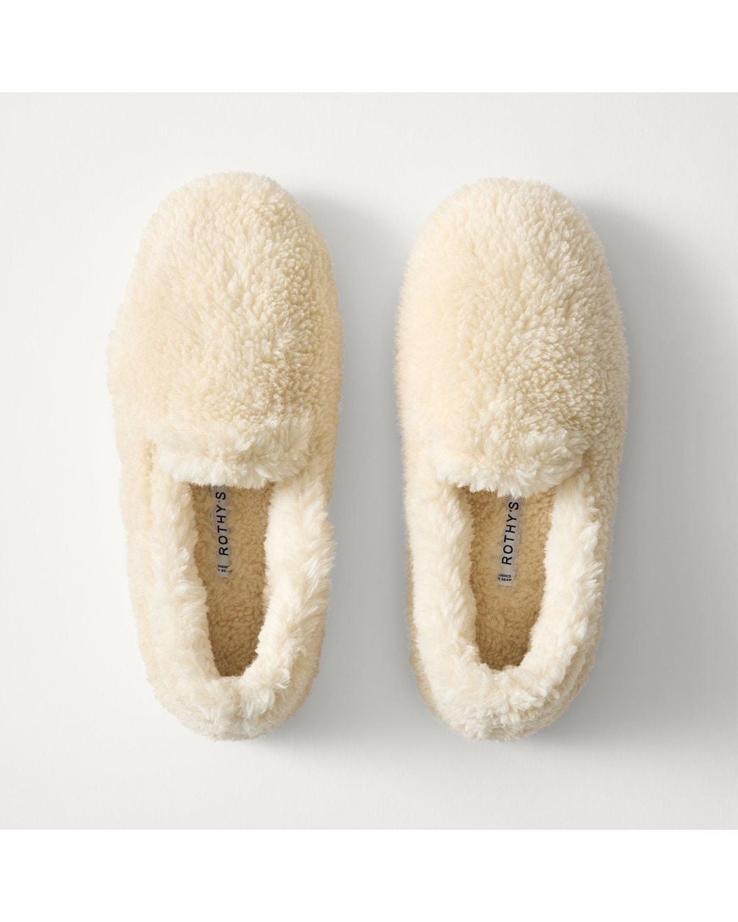 Rothy's Natural The Teddy Slipper