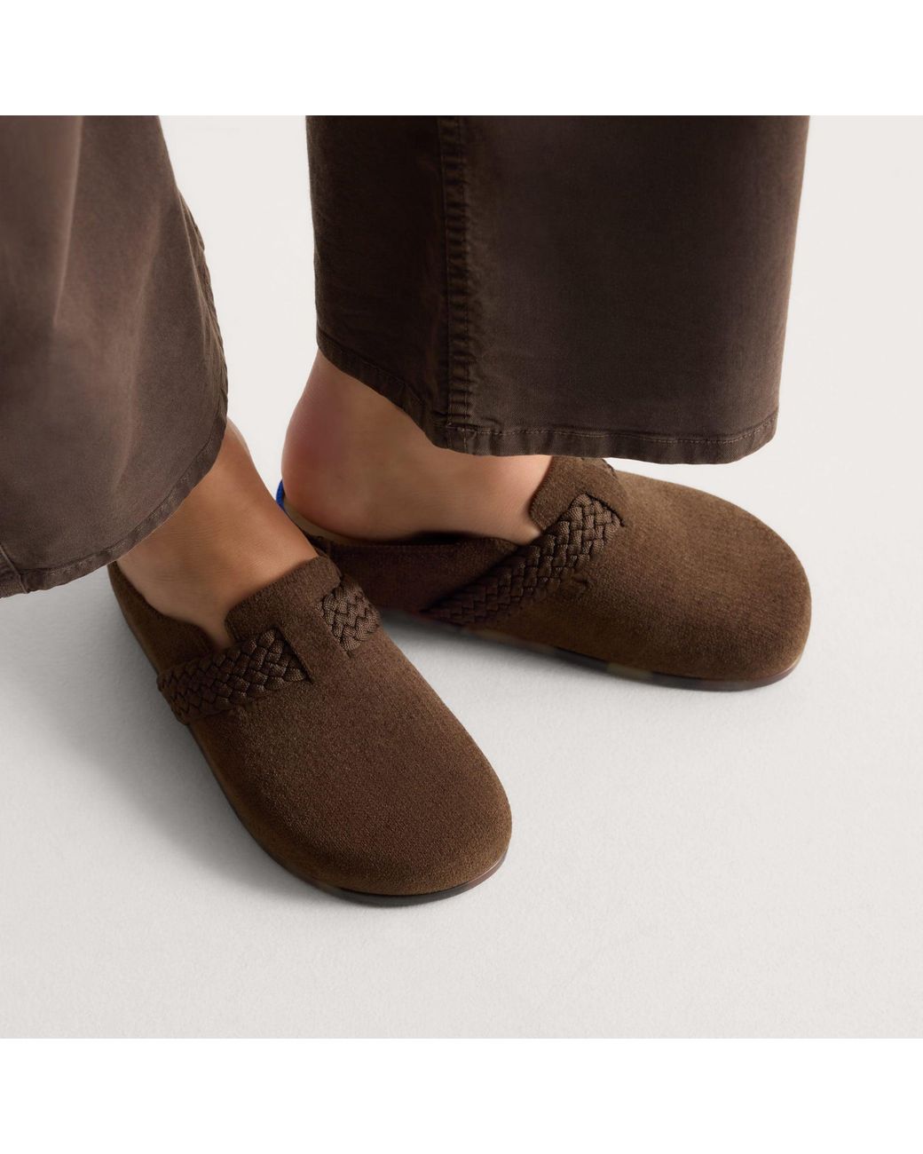 Rothy's Brown The Braid Clog