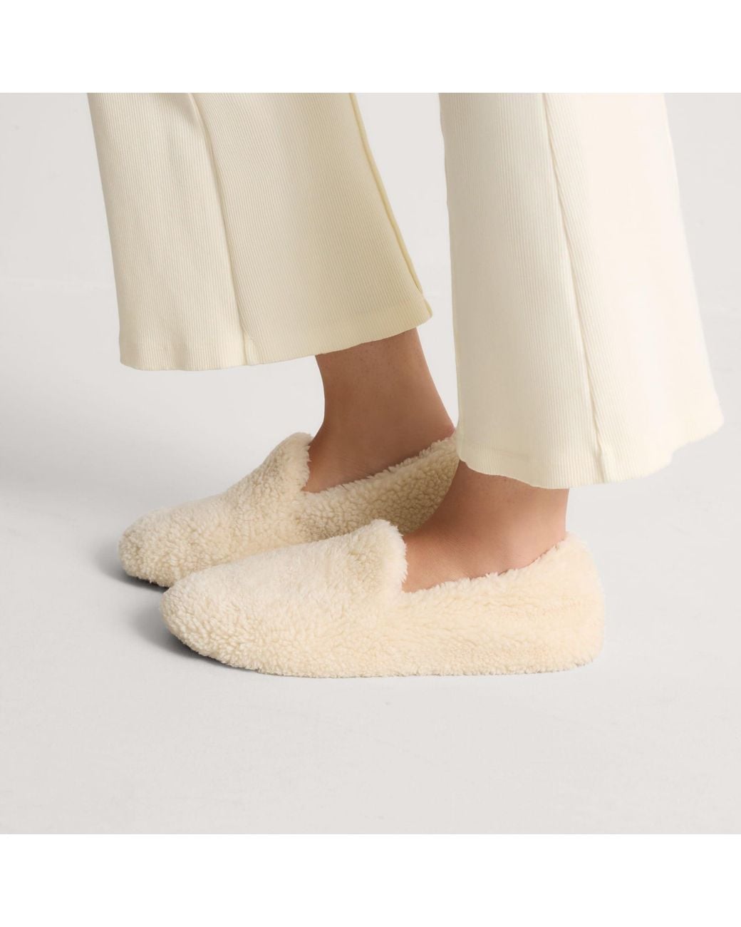 Rothy's Natural The Teddy Slipper