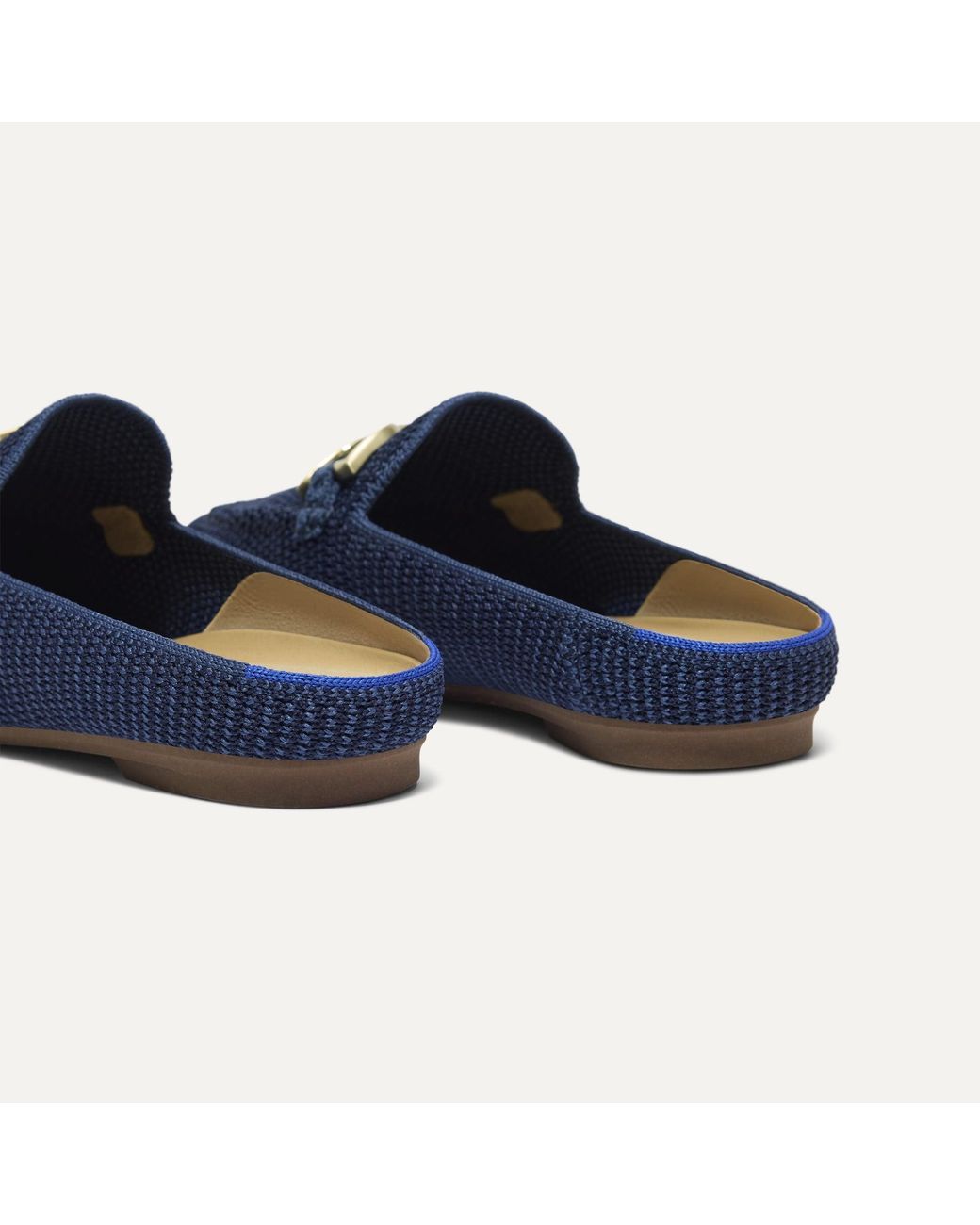 Rothy's Blue The Double Bit Loafer Mule