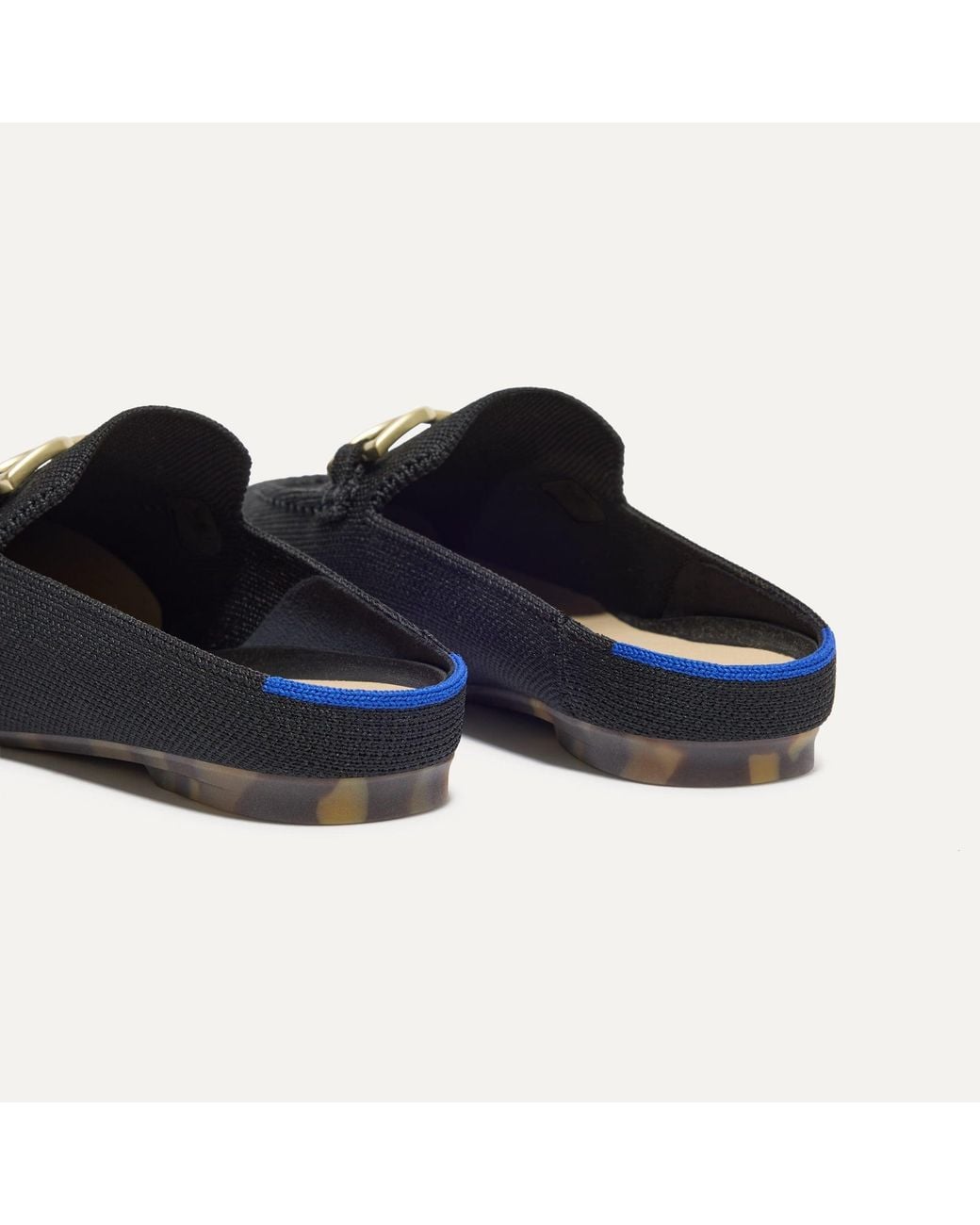 Rothy's Blue The Double Bit Loafer Mule