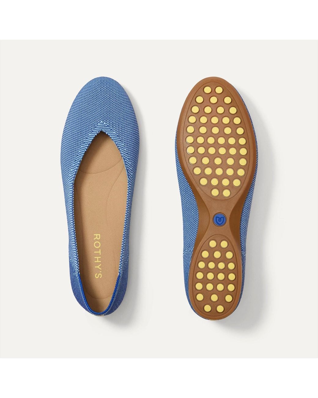 Rothy's Blue The Daily Flat
