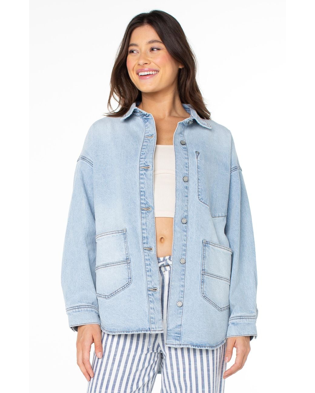 Roxy Blue Surf Society Jacket