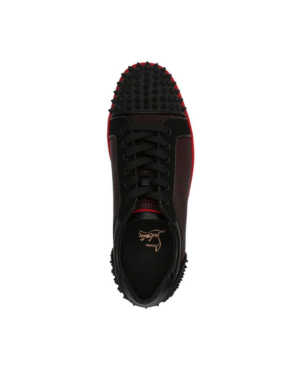 Christian Louboutin Black Seavaste 2 Sneakers