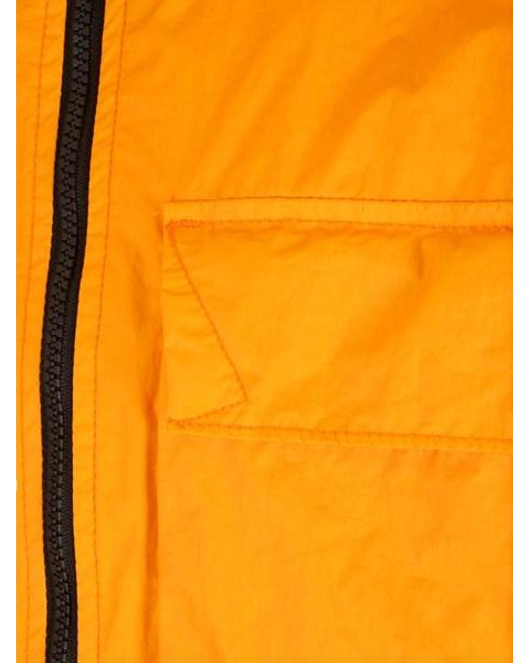Stone Island Orange Jacket for Men | Lyst