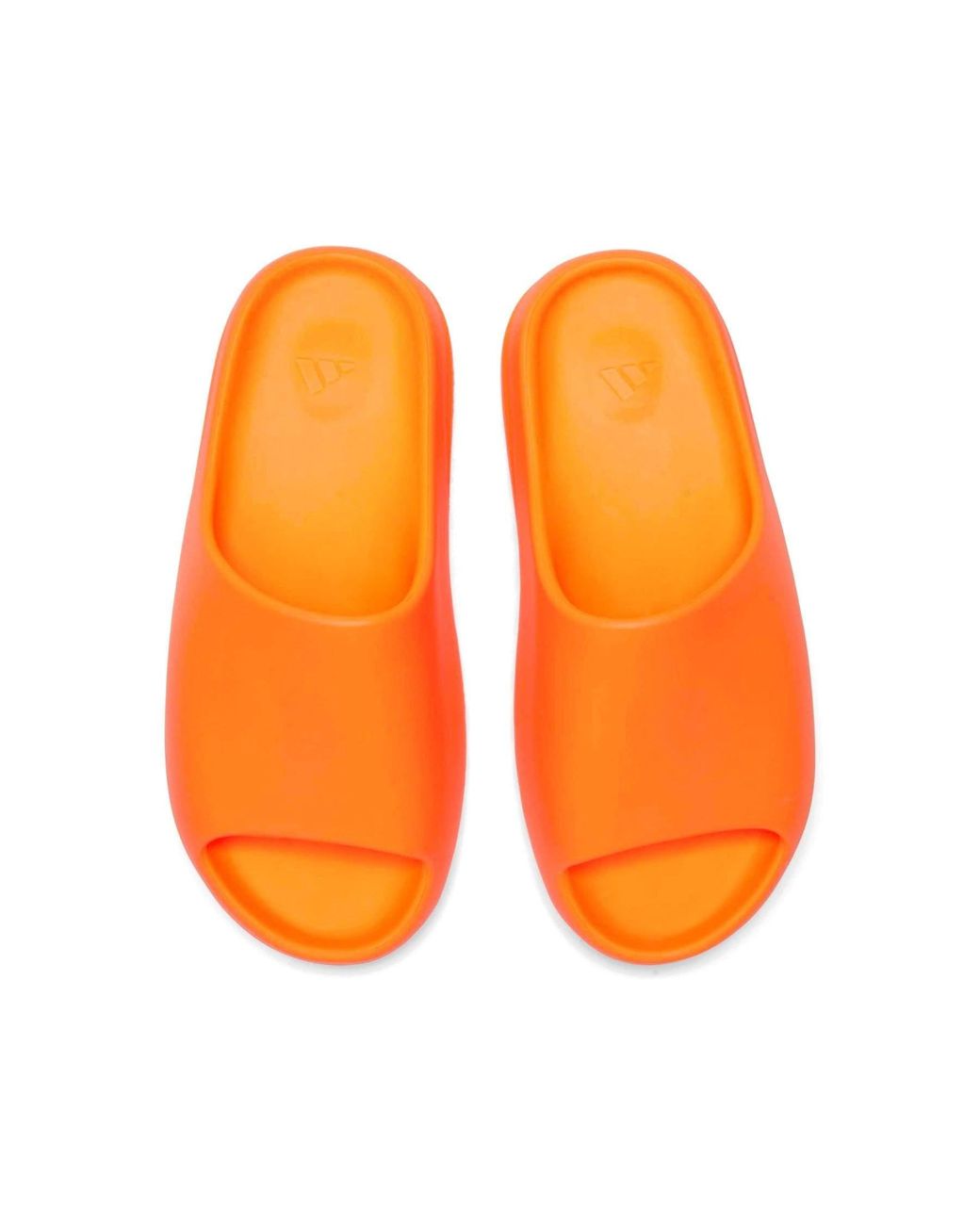 Yeezy Slides 'enflame' in Orange | Lyst