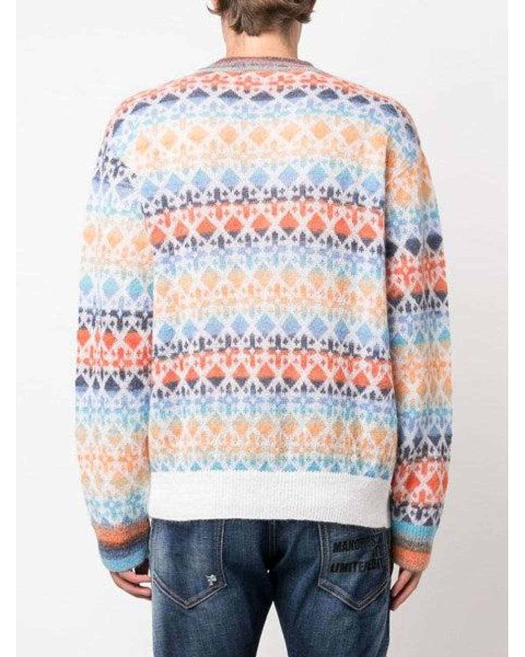 Dsquared paint splatter clearance jumper