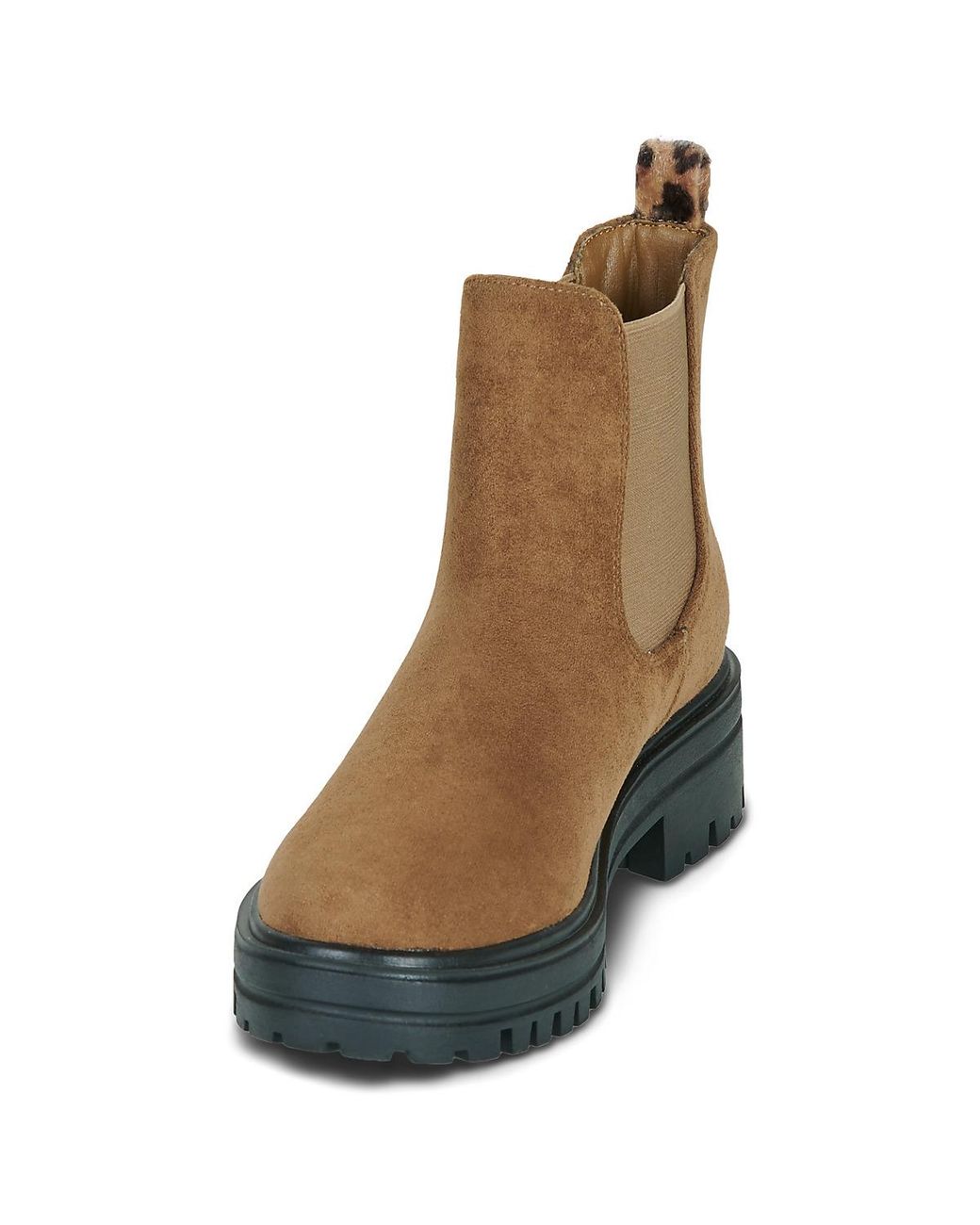 Les Petites Bombes Brown Mid Boots Pavina