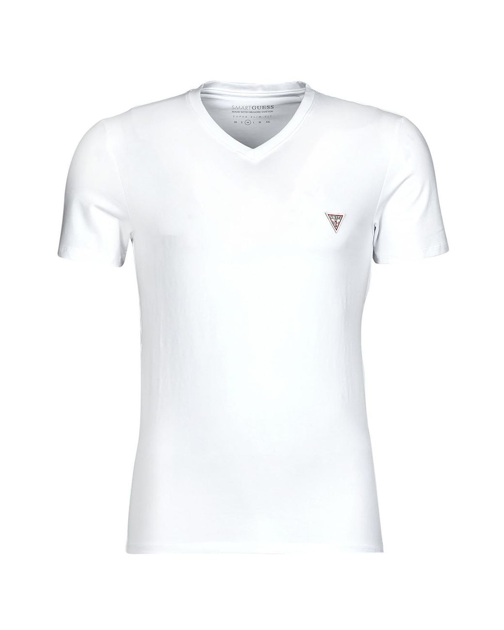 Guess White Vn Ss Core Tee T Shirt for men