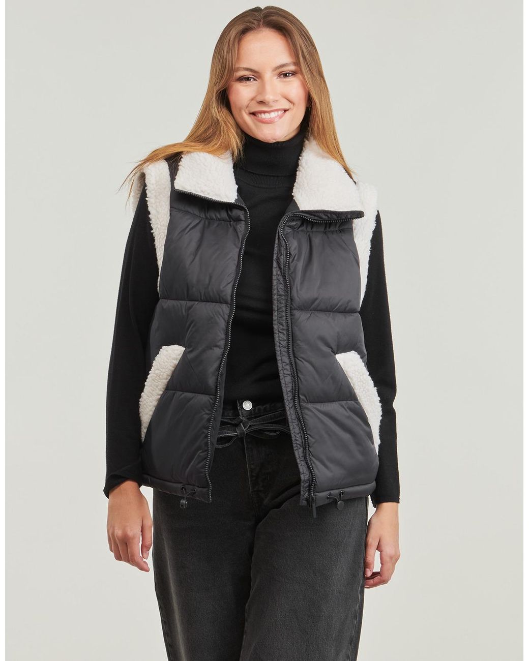 ONLY Black Duffel Coats Onlerika
