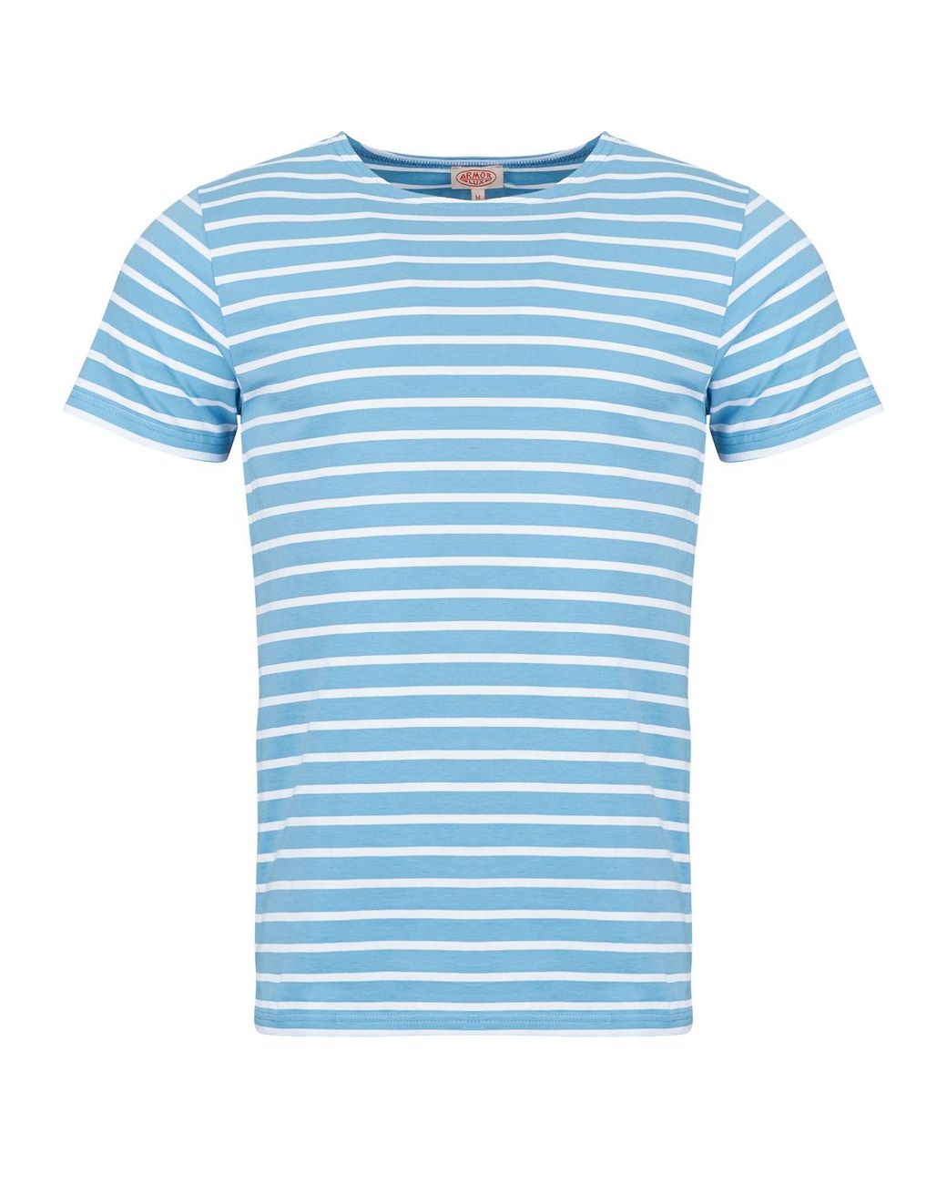 Armor Lux Blue T Shirt Hoedic for men