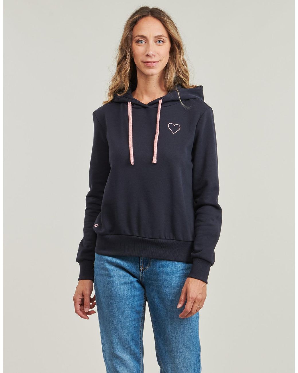 ONLY Blue Hoodies Onlnoli
