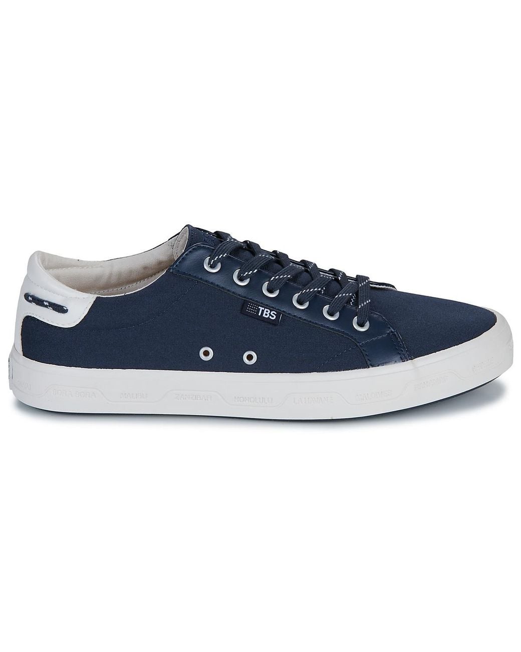 Tbs Blue Shoes (trainers) Lanzaro for men