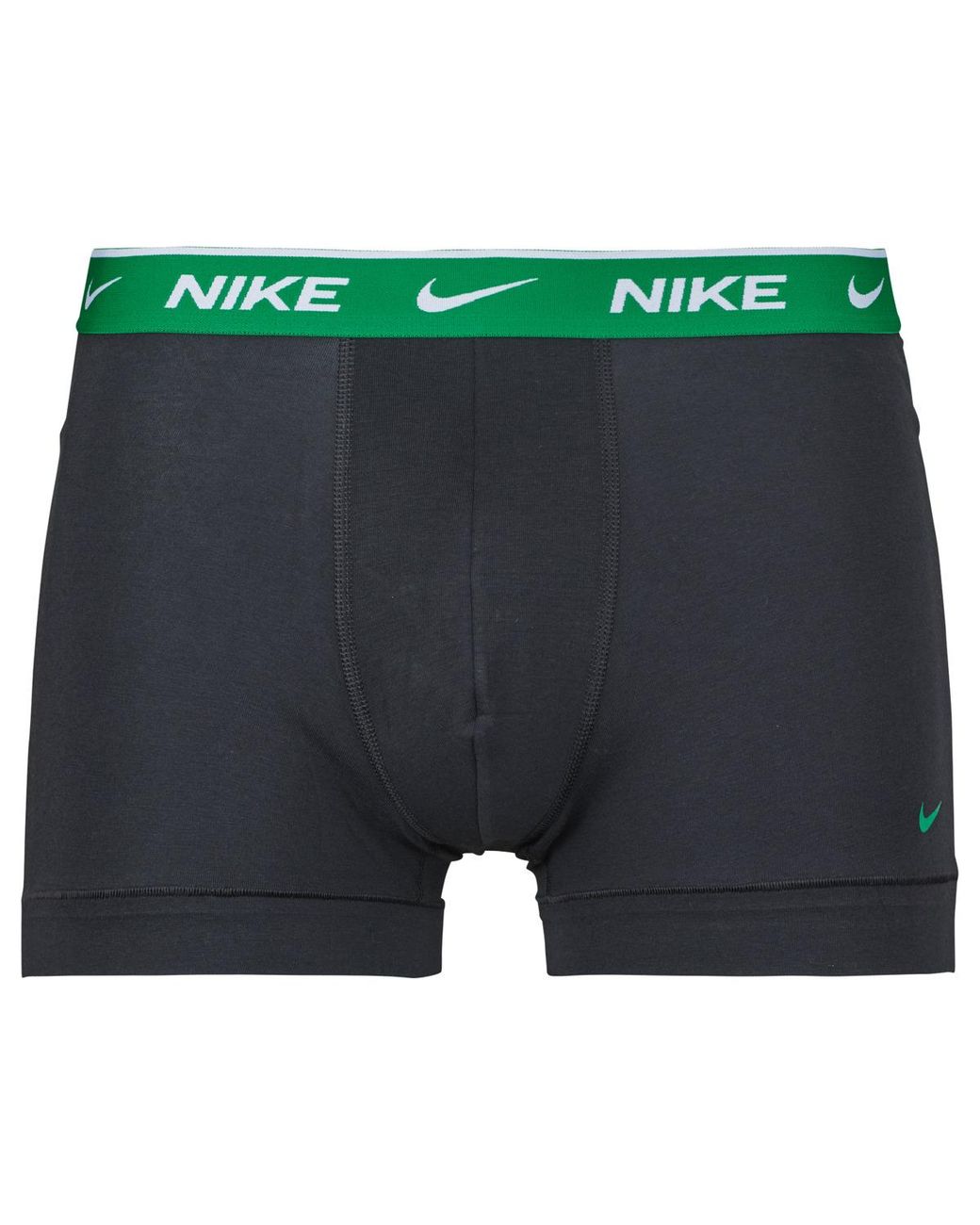 Nike Green Boxer Shorts Essential Cotton Stretch Trunk 3 for men