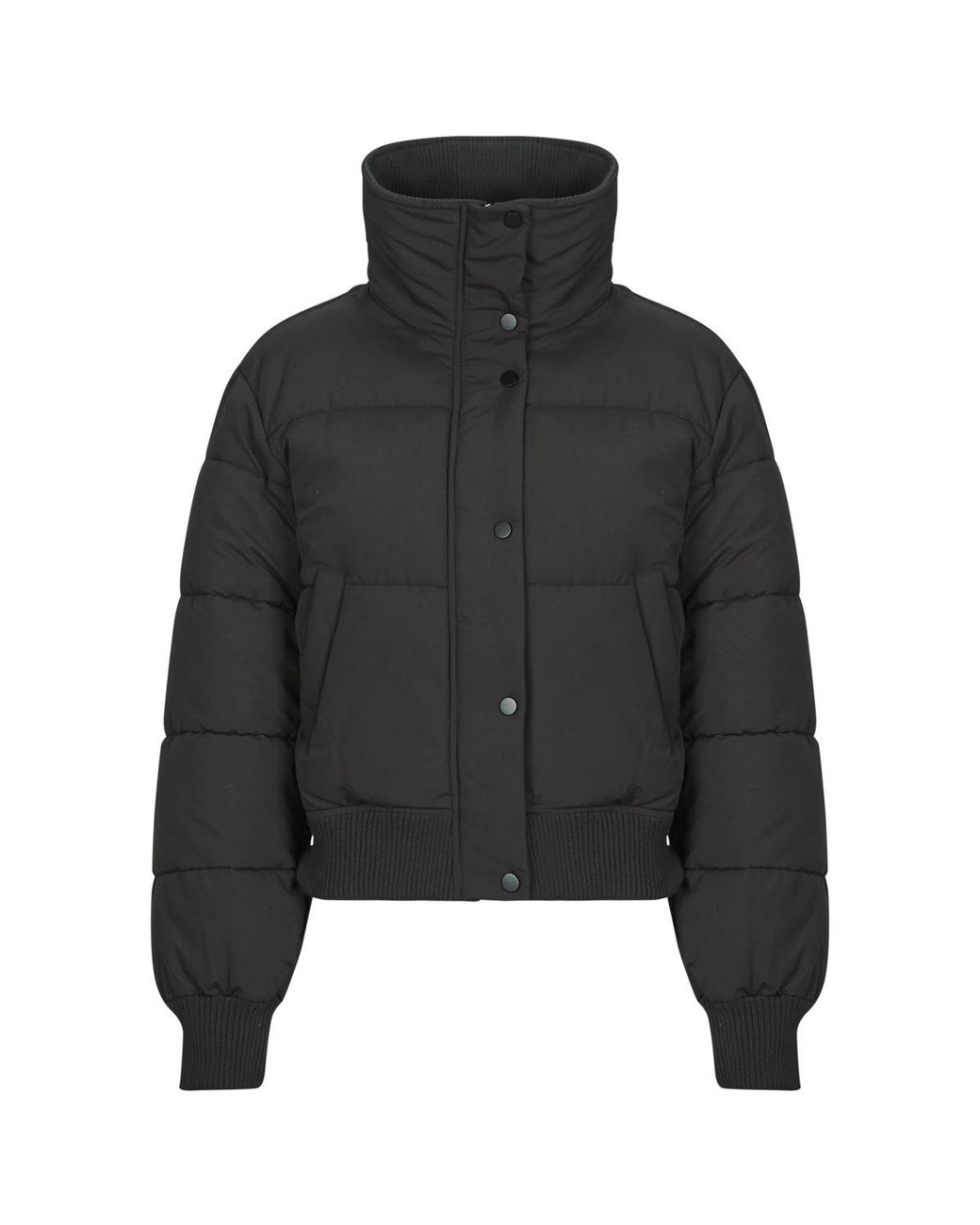 Jdy Black Duffel Coats Nelson Short Puffer